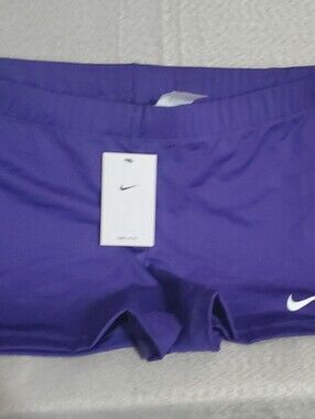 Nike Women's Purple Performance Bike Shorts